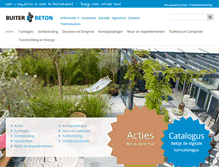 Tablet Screenshot of buiterbeton.nl